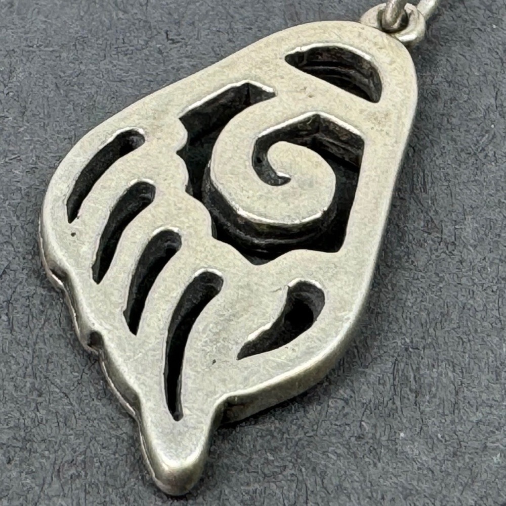 Vintage native american Milson‎ Taylor Claw Paw charm pendant